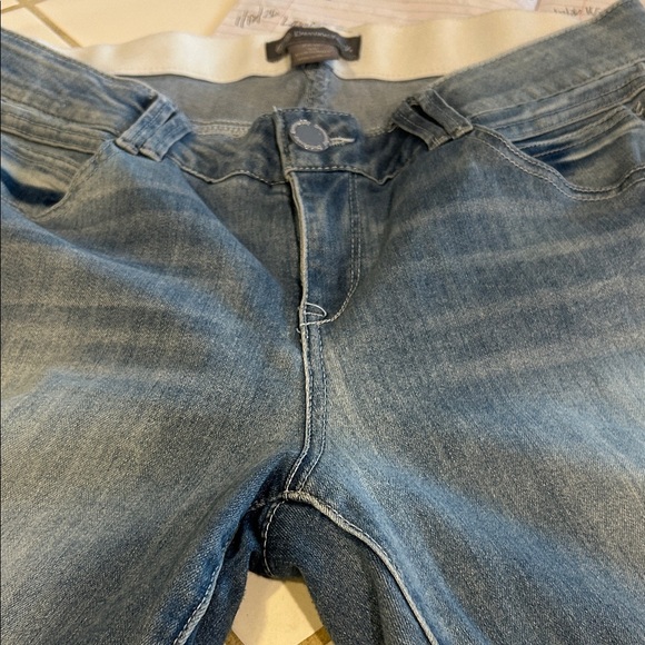 Democracy Ab Technology Women's Distress Jeans Size 16W - Picture 9 of 14